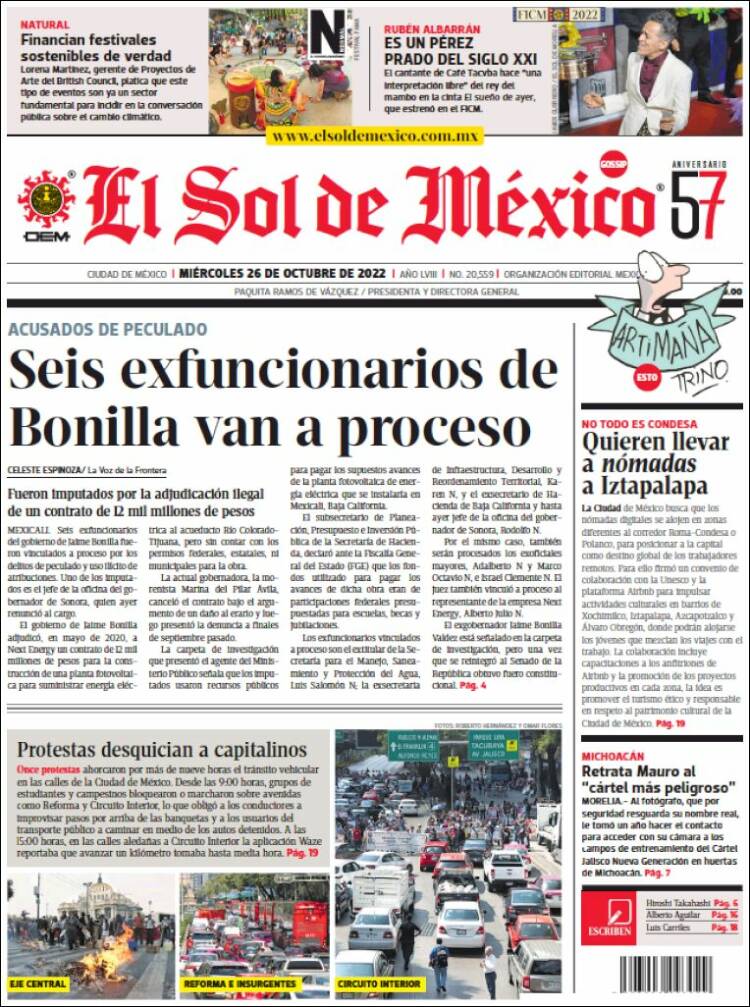 El Sol de Mexico 5