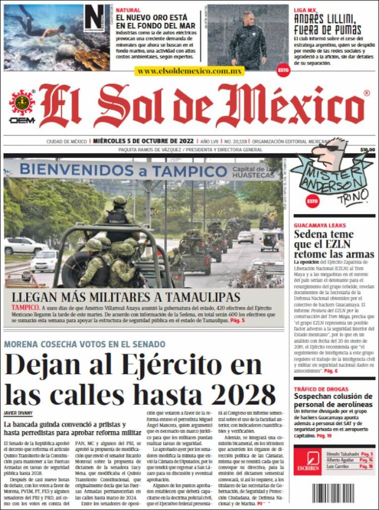 El sol de Mexico 2