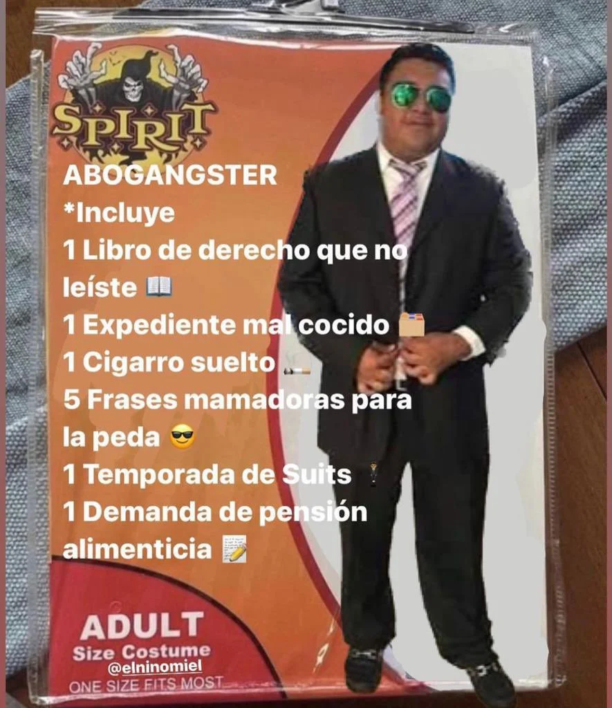 disfraz de meme viral