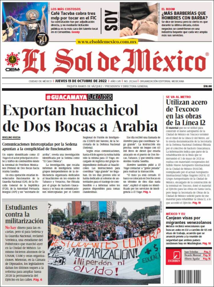 mx sol mexico.750 2